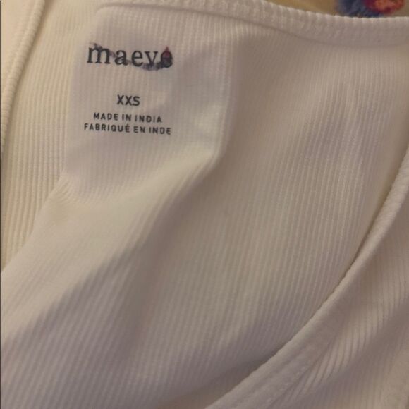 Maeve x Anthropologie Embroidered Icon Tank Top-Cherry Tomatoes NWOT - Picture 8 of 9